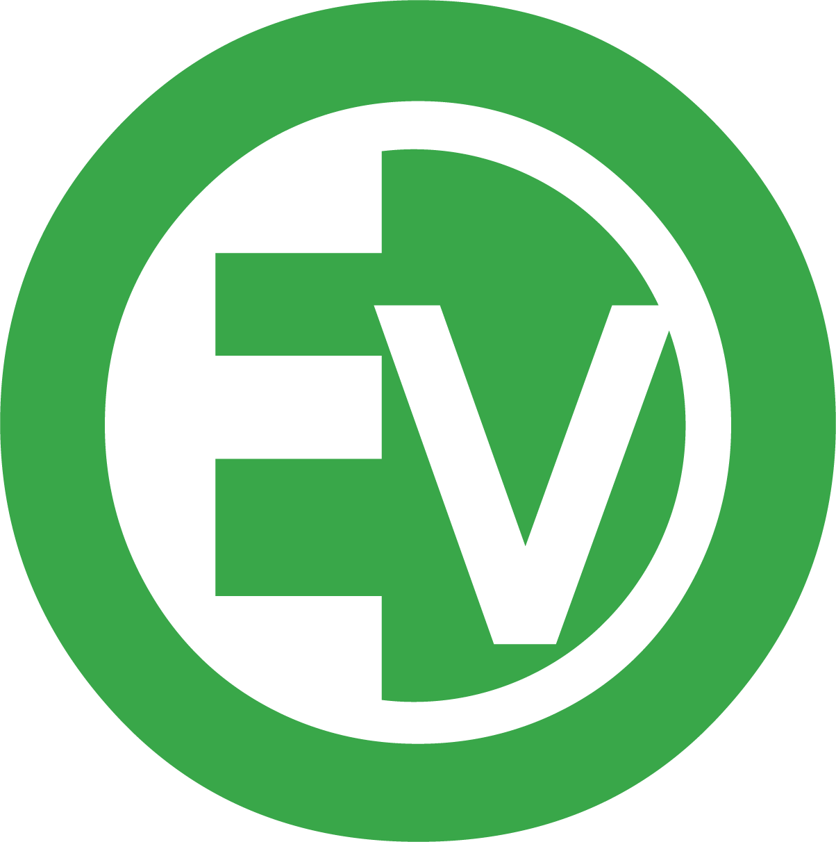 green EV-Mark icon